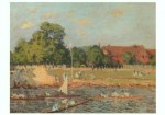 Sisley Alfred; Regatta in Hampton Court , 1874