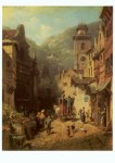 Spitzweg Carl; Der Besuch des Landesvaters , 1870