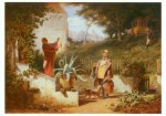 Spitzweg Carl; Die Jugendfreunde , ca. 1855