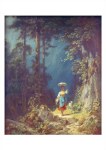 Spitzweg Carl; Mädchen mit Ziege im Gebirgstal , 1852