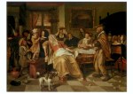 Steen Jan; Das Bohnenfest , 1668