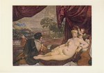 Tizian - eig. Tiziano Vecellio; Venus und der Lautenspieler