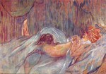 Toulouse-Lautrec Henri de; Dans la Maison de la Rue