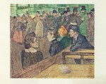Toulouse-Lautrec Henri de; Tanz im Moulin de la Galette