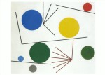 Taeuber-Arp Sophie; Komposition mit grossen und kleinen Formen , 1934