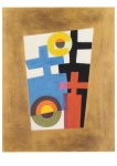 Taeuber-Arp Sophie; Komposition mit Kreuz , 1928