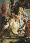 Tiepolo Giovanni Battista; Die Anbetung der Könige , 1753