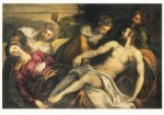 Tintoretto Jacopo; Beweinung Christi