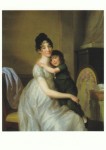 Tischbein Johann August Friedrich; Anne Pauline Dufour-Feronce with her Son Marc Albert , 1802