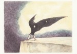 Topor; Die Nacht geht am Rande des Abgrunds , 1972