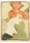 Toulouse-Lautrec Henri de; Mlle Lender, en buste , 1895