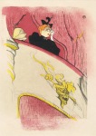 Toulouse-Lautrec Henri de; Die Loge mit der Goldmaske , 1893/94
