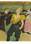 Toulouse-Lautrec Henri de; Die Possenreisserin