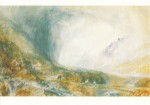 Turner William; Sturm auf dem St. Gotthard , 1845