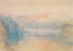 Turner William; Der Vierwaldstättersee , Sonnenuntergang