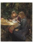 Uhde Fritz von; Two Girls in the Garden , 1892