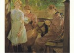 Uhde Fritz von; The Daughters of the Artist , 1896