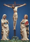 Anonymus; Crucifixion - Deichsler Altar Nürnberg (c. 1420)