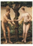 Anonym; Die Erbsünde (Adam und Eva), ca. 1580