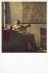 Vermeer van Delft Jan; Lautenspielerin