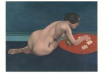 Vallotton Felix; Akt mit Patience-Karten , 1912