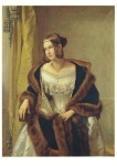 Veit Philipp; Bildnis der Freifrau von Bernus , 1838