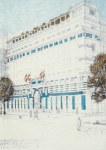 Wagner Otto; Entwurf-Hotel Wien , 1910