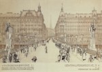 Wagner Otto; Wien, Entwurf für Vindobona Brücke , 1904