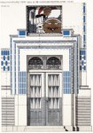 Wagner Otto; Zweite Villa-Wagner, Eingangstüre Hüttelbergstraße 28