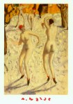 Walde Alfons; Tanzende im Schnee