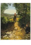 Waldmüller Ferdinand Georg; Die Erwartete , 1850