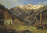 Waldmüller Ferdinand Georg; Wienerwaldlandschaften - mit Blick gegen den Semmering , 1861
