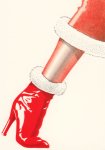 Zimmermann Jörn; Weihnachtscartoon - Rote Absatz