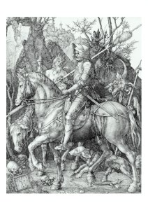 Ritter, Tod und Teufel , 1513 von Dürer Albrecht Kunst Postkarte und Museum Shop; Kunstkarte kaufen.