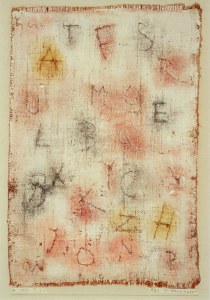 Klee Paul; ABC für Wandmaler , 1938
