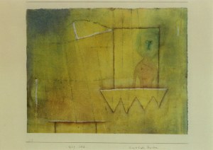 Klee Paul; Angst hinter Fenster , 1929