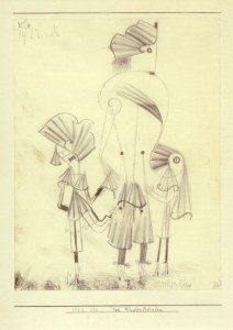 Klee Paul; Das Kinderfräulein , 1922