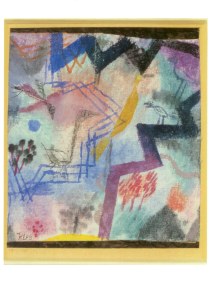 Klee Paul; Landschaft mit prähistorischen Tieren , 1917 , 145