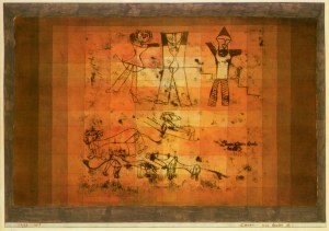 Klee Paul; Löwen, man beachte sie! , 1923