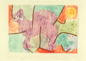 Klee Paul; Verfolgter Kamuff , 1939