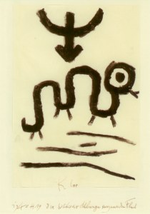 Klee Paul; Die biblische Schlange kurz nach dem Fluch , 1940