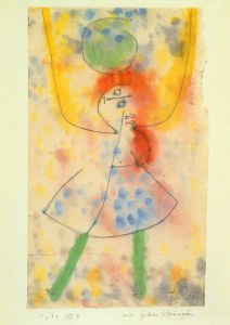 Klee Paul; mit grünen Strümpfen , 1939