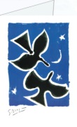 Braque Georges; Birds - Study for a Ceiling in the Louvre , 1952
