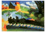 Kandinsky Wassily; Eisenbahn bei Murnau , 1909