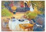 Monet Claude; Das Mittagessen , 1872