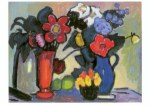 Münter Gabriele; Blumen in der Nacht , 1941