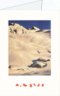 Walde Alfons; Almen im Schnee