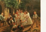 Waldmüller Ferdinand Georg; Am Fronleichnamsmorgen , 1857